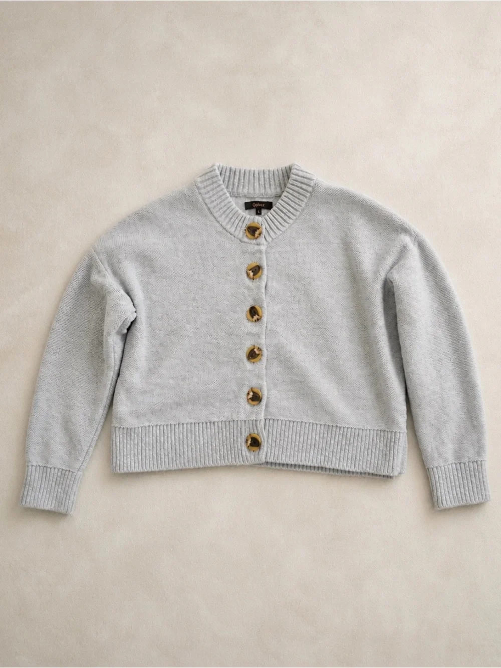 Quince 100% Organic Cotton Cropped Cardigan - Picture 4 of 8